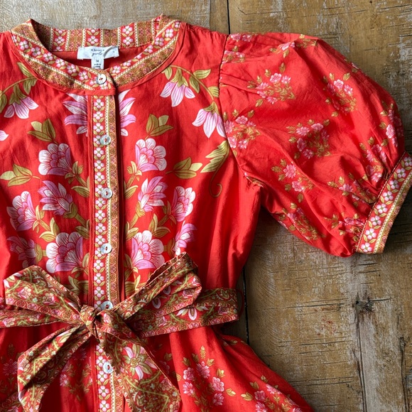 NWOT a loves a girls floral dress size M - Picture 3 of 9